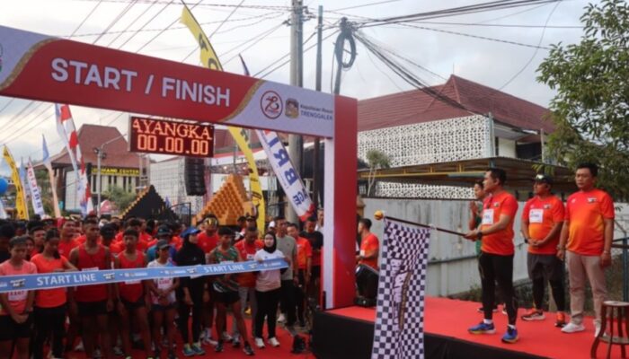 Bhayangkara Run 2024 di Trenggalek Diserbu Ribuan Peserta