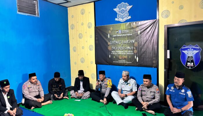 Satlantas Polres Trenggalek Gelar Khotmil Quran Rutin, Berdoa untuk Keselamatan dan Pengurangan Lakalantas